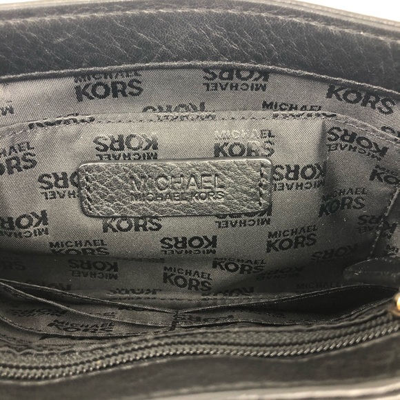 Michael by Michael Kors Black Leather Purse - Picture 8 of 15